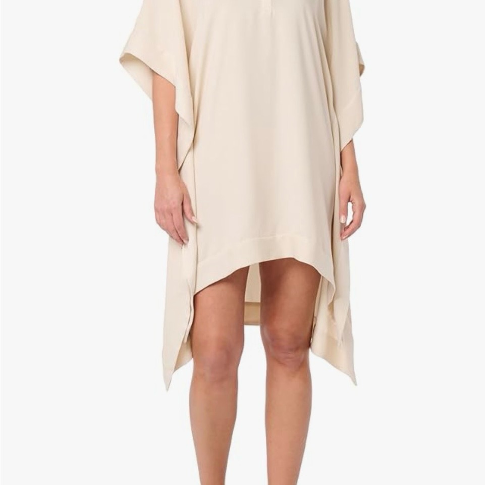 Trina Turk Sharkbite Hem Caftan Dress. Size Xs/S. New No Tag